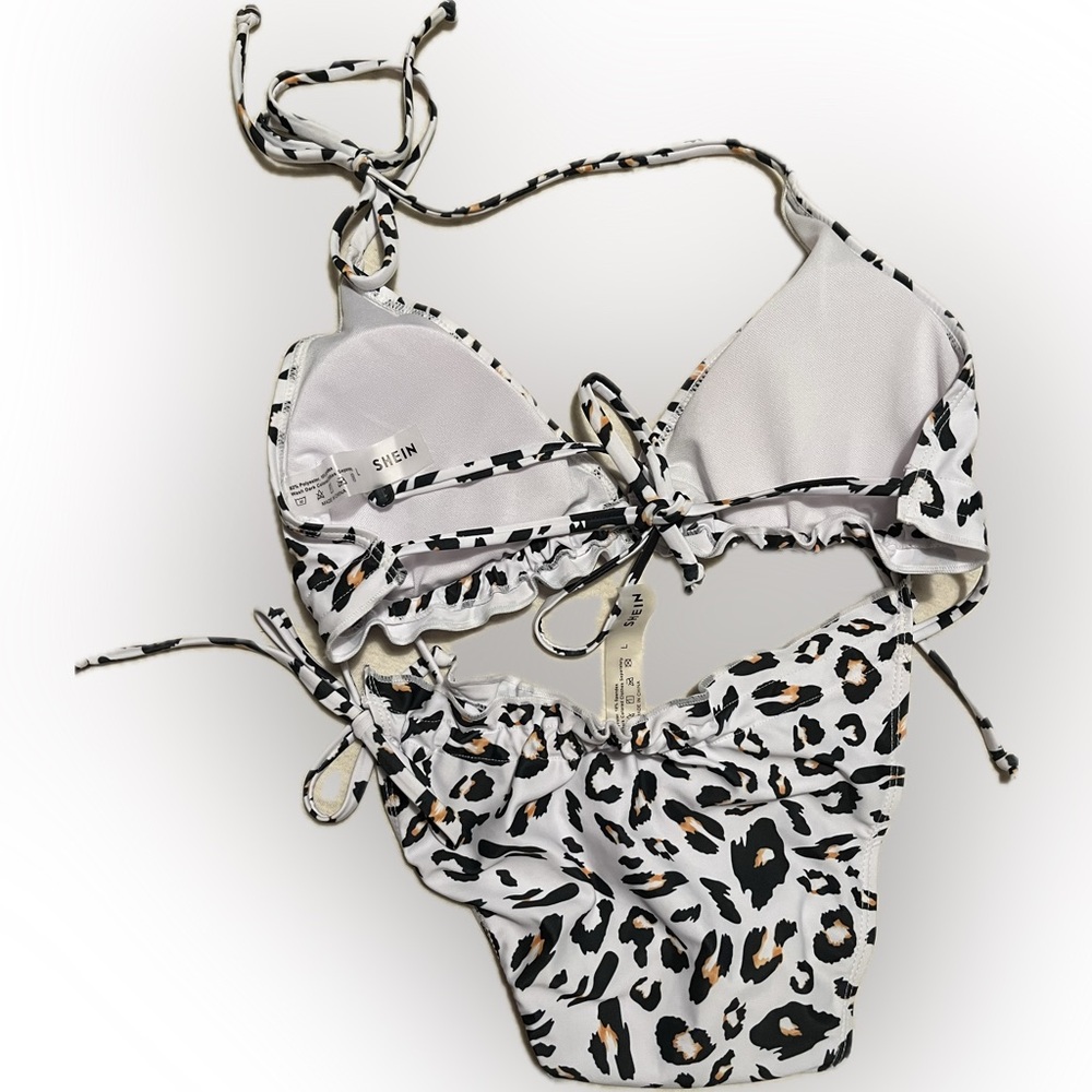 SHEIN Leopard Bikini with Ruffles 🐆 - Picture 2 of 6